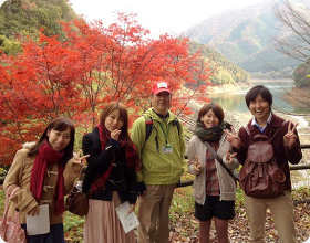 山口地旅の会「杣杣 紅葉色の時空を訪ねて」ツアーに参加