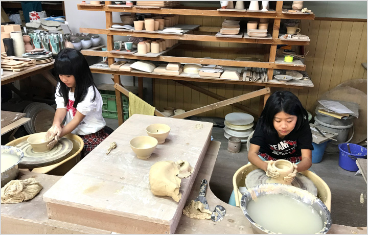 It's easy! Make your own Hagiyaki using a pottery wheel