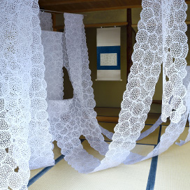望月めぐみ「透かし見る雪舟(Layer of SESSHU)」