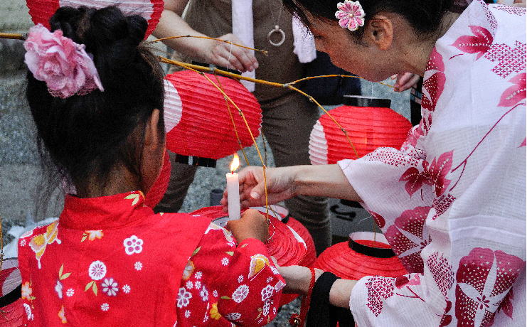 お祭りの写真