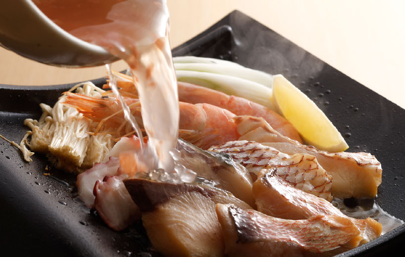 美酒海鮮瓦焼き