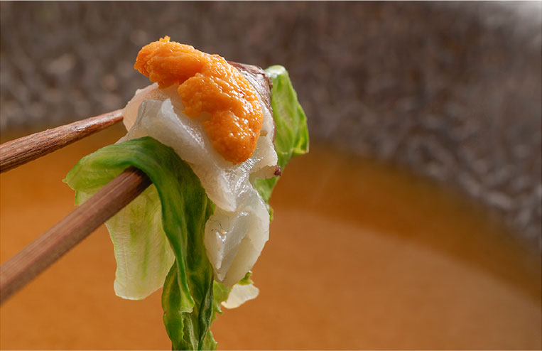 はるさあ Modern Japanese/山口鮮魚のウニしゃぶコース