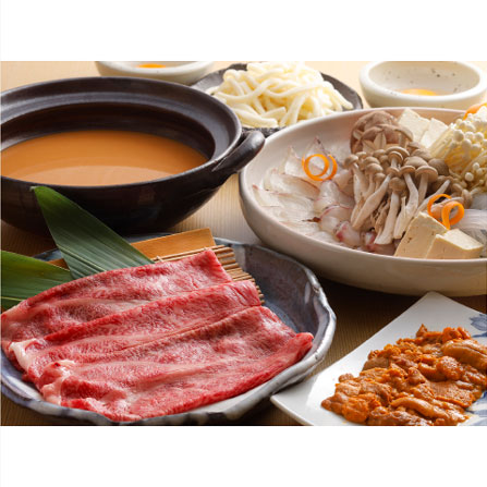 素晴らしきかな人生 山口店/長州海鮮うにしゃぶ/雲丹の豆乳すきしゃぶ