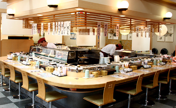 Why don’t you try conveyor-belt sushi?